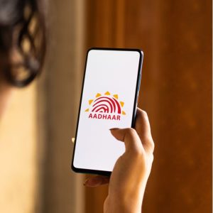 Image of M-Aadhaar app which is very convenient.