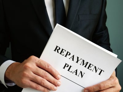 Figurative image of a repayment plan