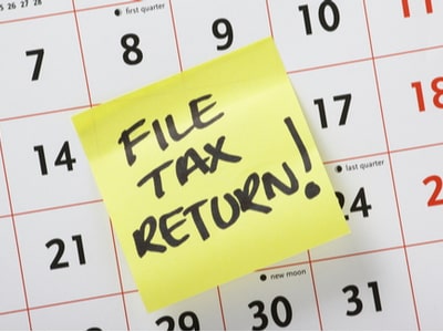 Do not miss the tax filing deadline