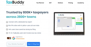 Tax Buddy ITR filing