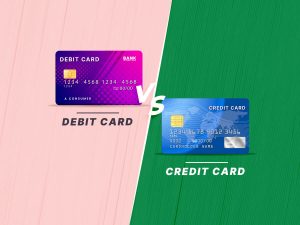 debit card vs. credit card